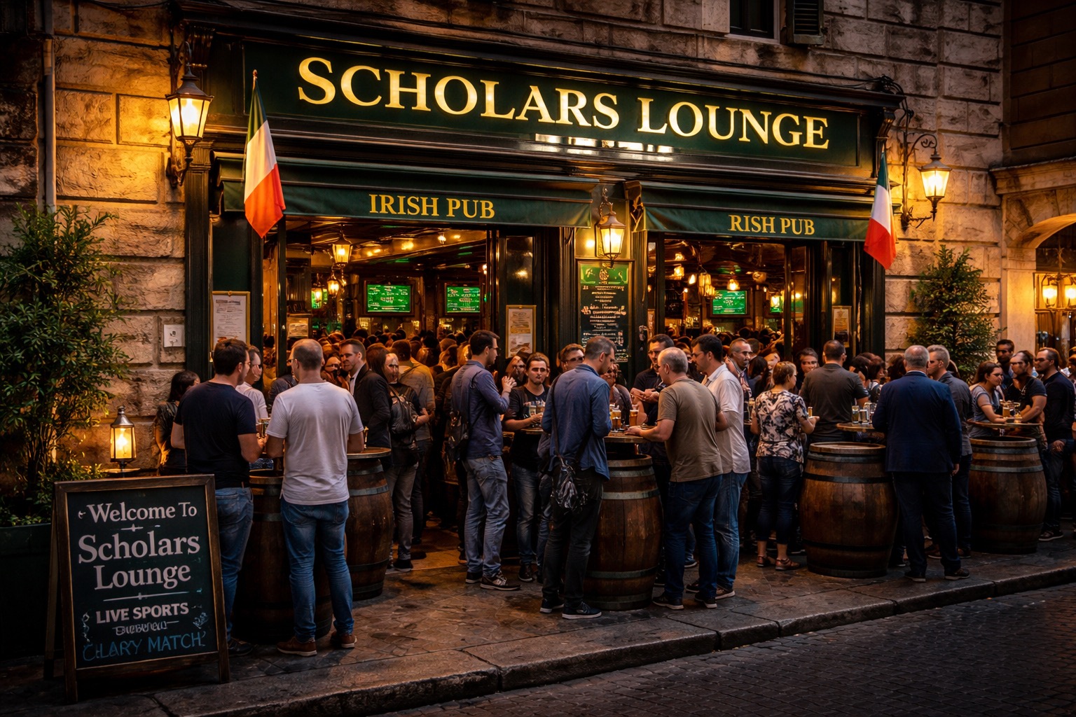 Scholars Lounge exterior